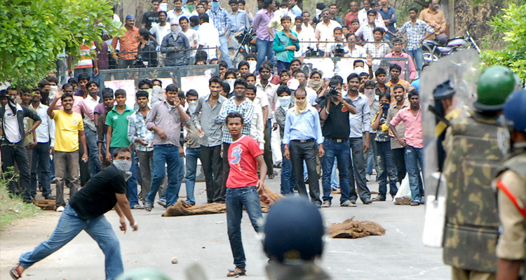 o students,agitation,kcr,land,job notification  విద్యార్థులకు, కేసీఆర్‌కు మధ్య మరో చిచ్చు..!!